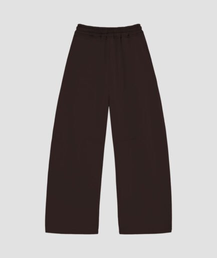 Sweatpants Wide Fit Blanks 330GSM Marrone