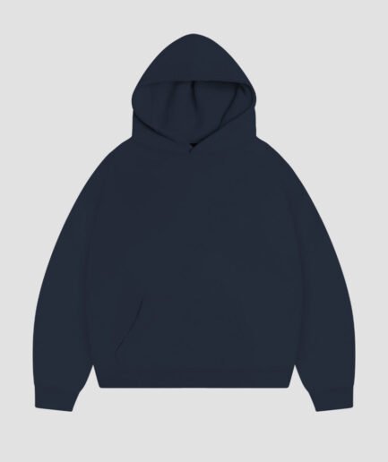 Hoodie Premium Blanks 330GSM Night Blue
